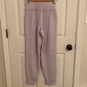 Free People knit joggers